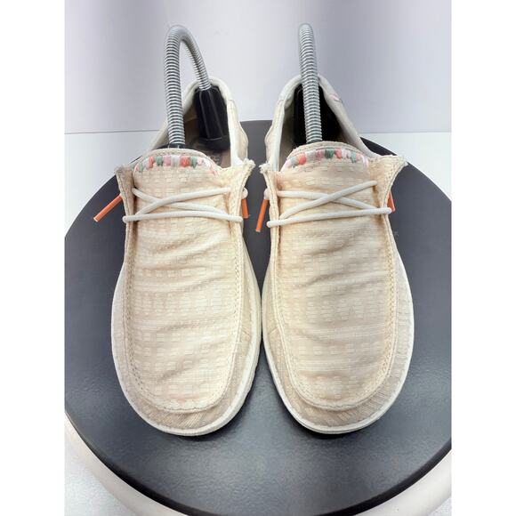 Hey Dude Wendy Boho Womens Size 7 Embroidery Dust Rose Lightweight Slip On Shoes - Picture 2 of 11